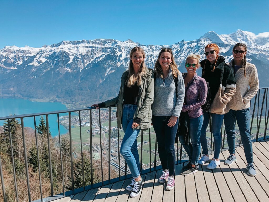 Viewpoint at the top of Harder Kulm is one of the top things to do in Interlaken