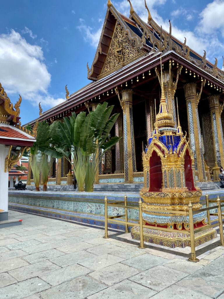 A few of one of the beautiful temples within the Grand Palace, one of the must visit places in Bangkok