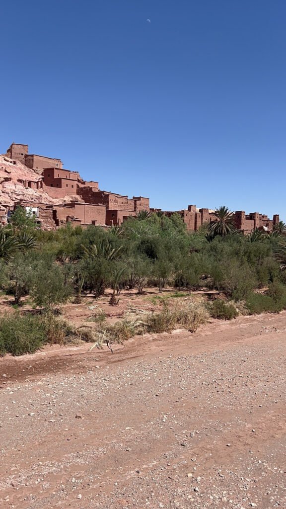 Aït Benhaddou. This is one of the stops a 3-day Sahara Desert tour from Marrakech.